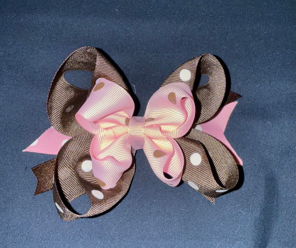 Double Layer Twisted Boutique Bow