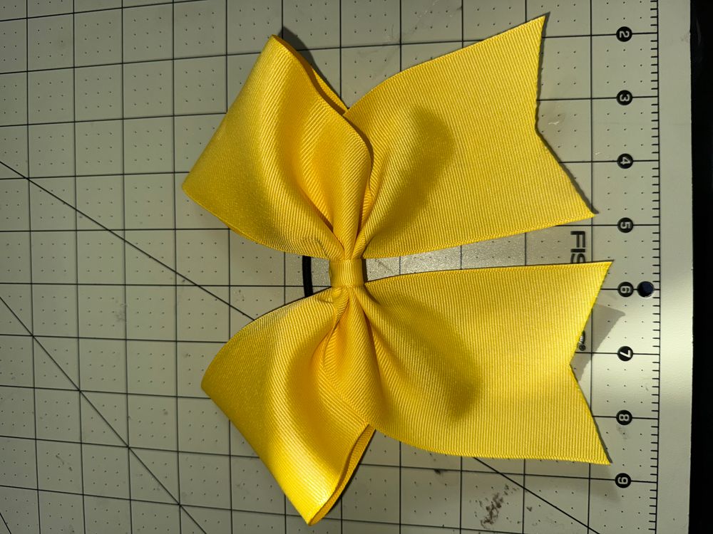 Yellow Cheer Bow