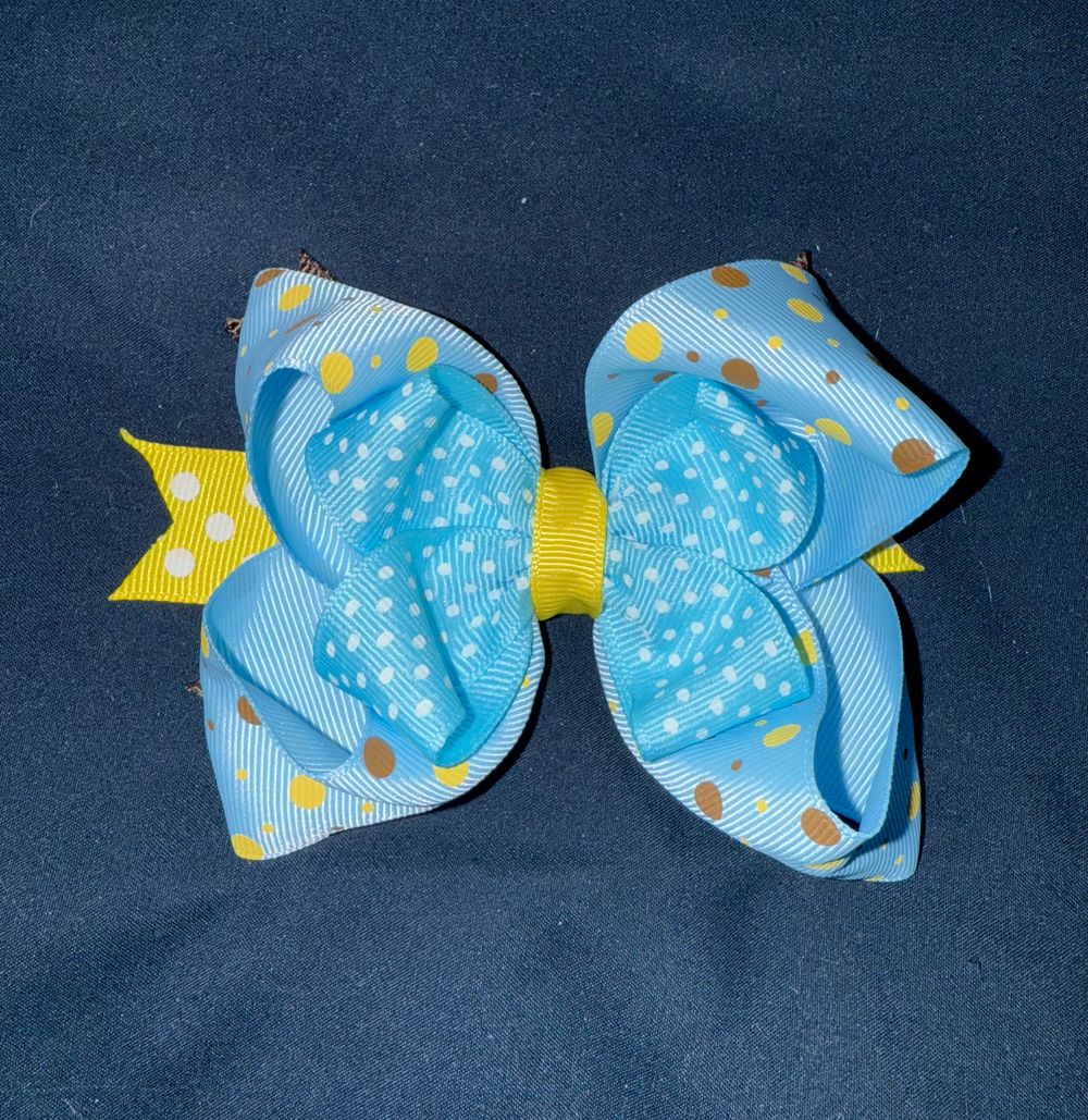 Double Layer Twisted Boutique Bow