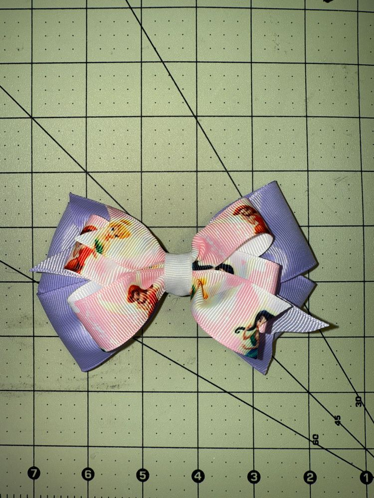 Light Purple & Tinkerbell Basic Bow