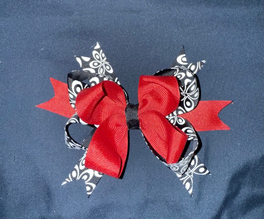Double Layer Twisted Boutique Bow
