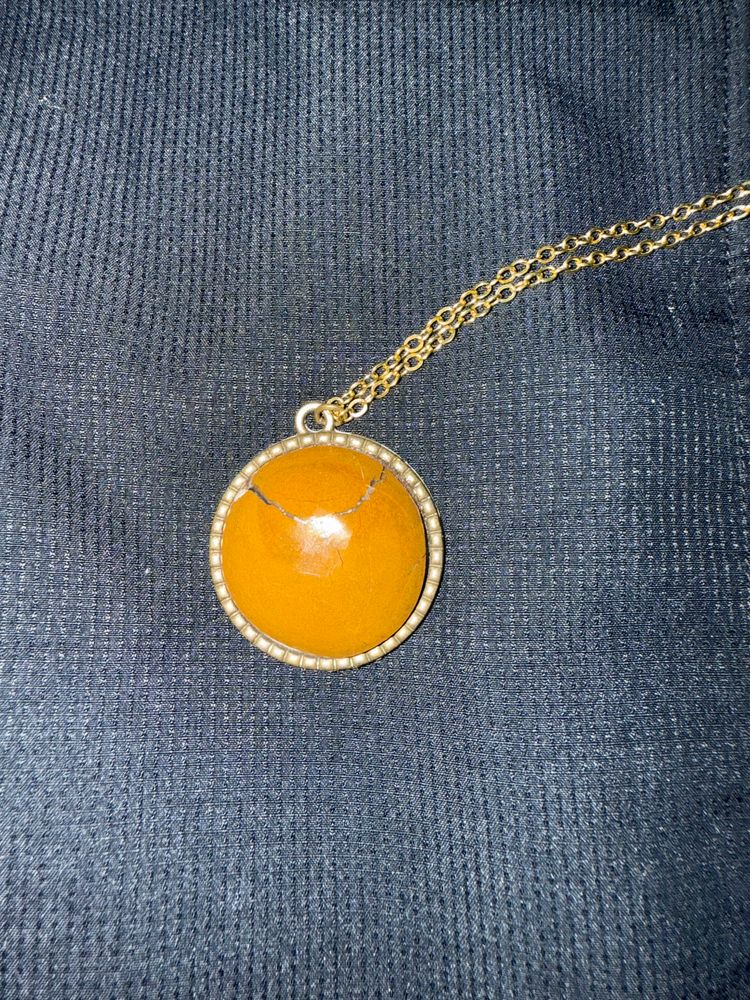 Yellow Jasper Necklace