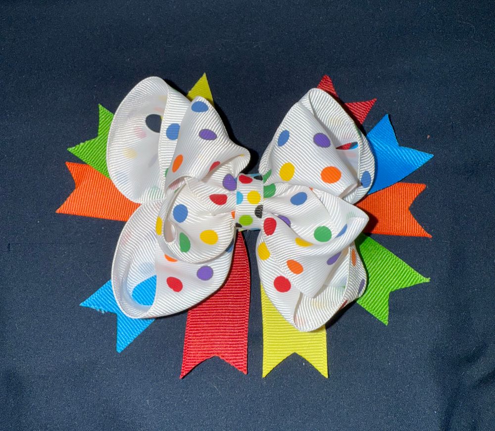 Double Layer Twisted Boutique Bow