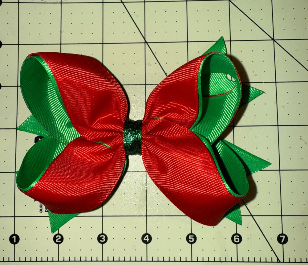 Double Layered Twisted Boutique Bow
